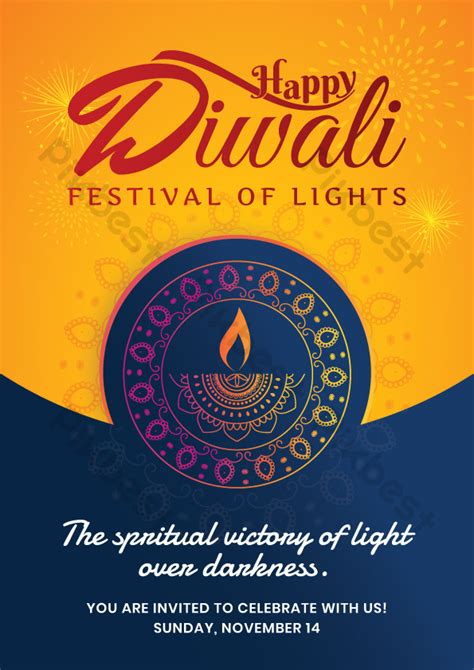 Diwali Flyer Template | EPS Free Download - Pikbest