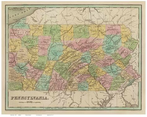 Old Maps of Pennsylvania