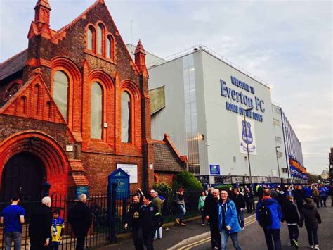 Tour Goodison Park, Home of the Premier League's Everton FC