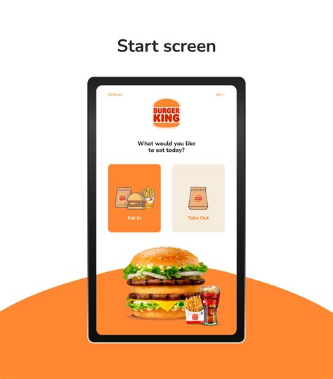 Burger King Kiosk Redesign on Behance