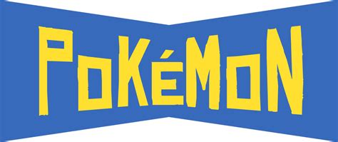 New Pokemon Logo and Font UPDATED on 04-08-2023 by DenzelAbaya on DeviantArt