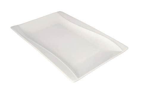 White Ceramic Rectangular Dinner Plate | Shop Today. Get it Tomorrow! | takealot.com