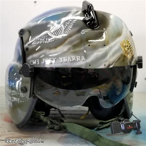 American Flag Custom Army Helmet - Paint By A Girl