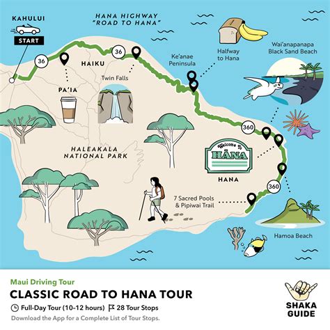 Road to Hana Maps - Stops, Points of Interest + Alternate Routes