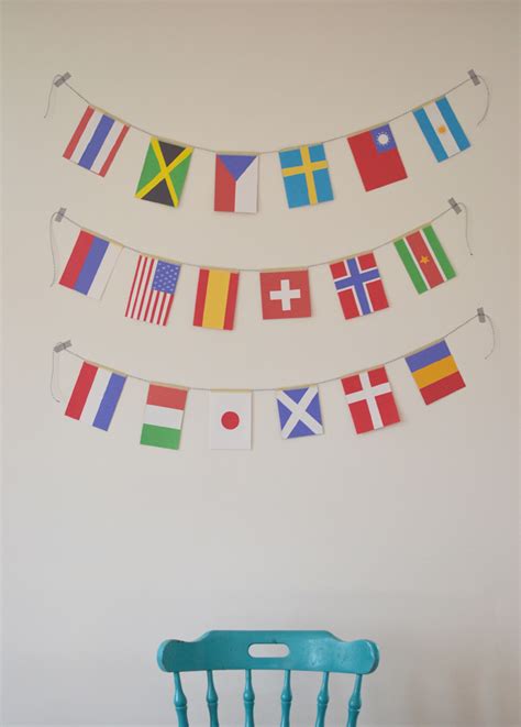 Make: World Flag Garland - ARTBAR