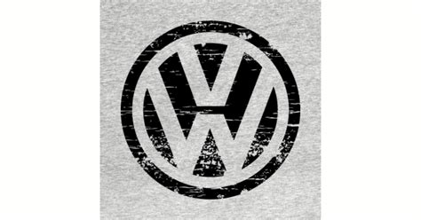 VW White Logo Classic - Vw - T-Shirt | TeePublic