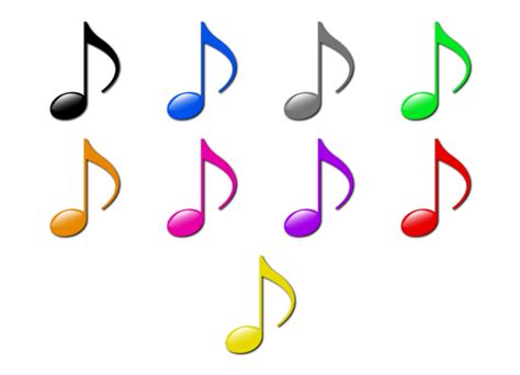 Free Colorful Music Notes Png, Download Free Colorful Music Notes Png png images, Free ClipArts ...