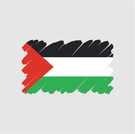 Palestine or Gaza Flag symbol sign Free Vector 4943328 Vector Art at ...