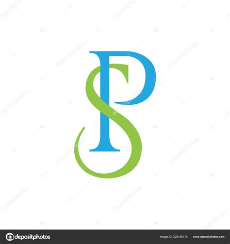 Initial letter sp or ps logo design template ⬇ Vector Image by © mrshamsjaman | Vector Stock ...