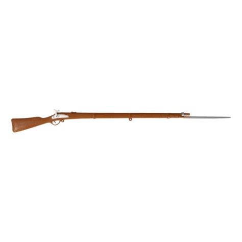 M1777 Musket Rifle with Bayonet (Brown) Rolodapi - Machinegun