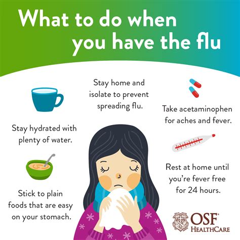 Flu treatment tips for adults | OSF HealthCare