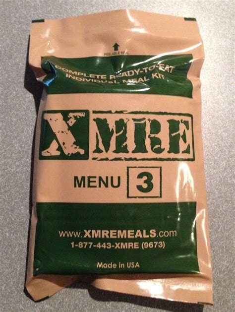 9 best MRE, Meal Ready to Eat images on Pinterest | Meal, Meals and ...