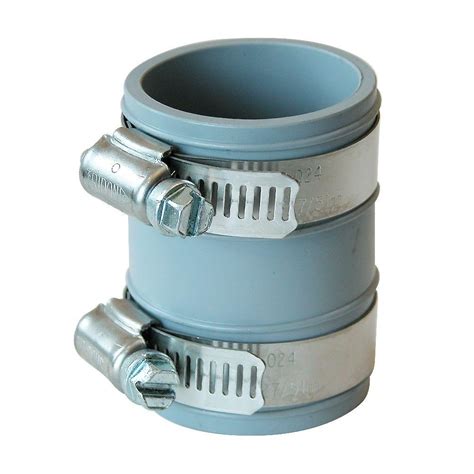 1-1/4 in. to 1-1/2 in. Flexible PVC Tubular Drain Connector-PTC-150 - The Home Depot