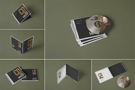 CD Cover Mockups | Creative Product Mockups ~ Creative Market