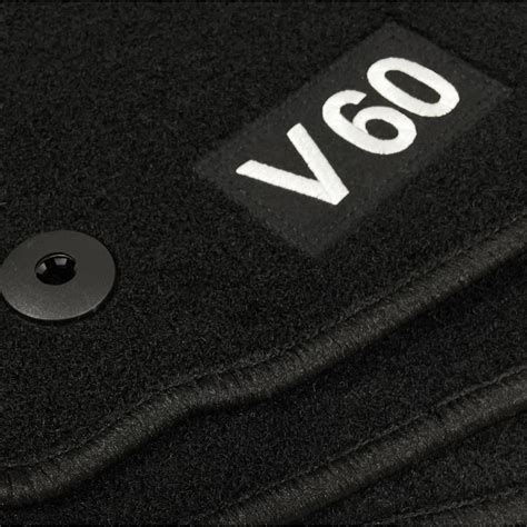 Floor mats with logo for Volvo V60 (2018-present)