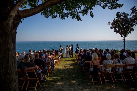 A Wedding at Promontory Point in Chicago by Sprung Photo