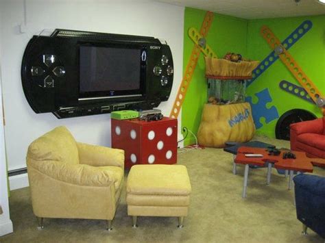 21 Truly Awesome Video Game Room Ideas - U me and the kids