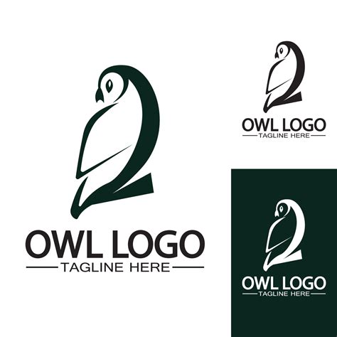 Owl logo vector template 10945620 Vector Art at Vecteezy