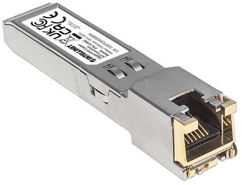 Intellinet Gigabit RJ45 Copper SFP Transceiver Module (523882)