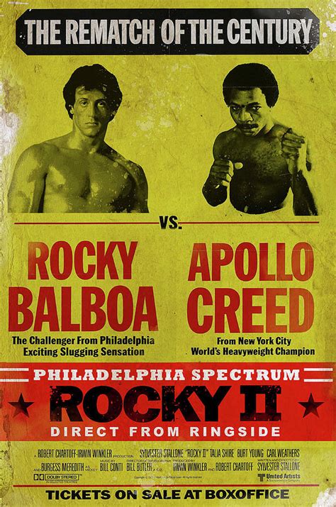 Rocky Balboa VS Apollo Creed Digital Art by Lucas Miller