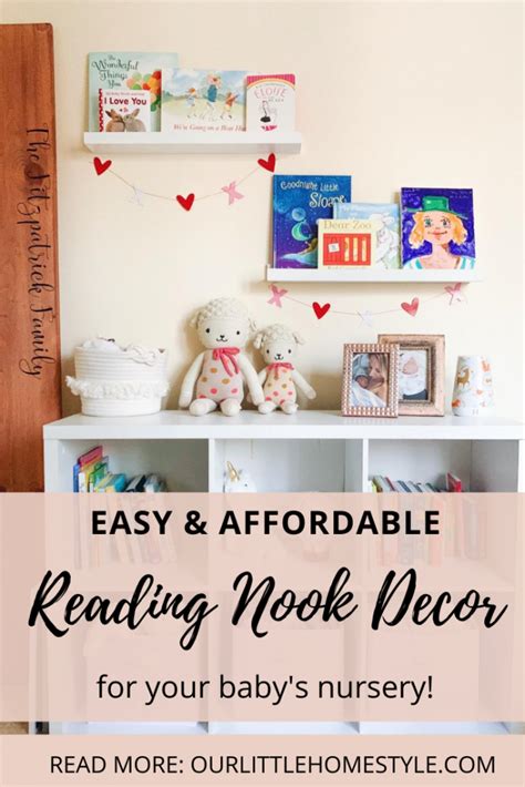 Our Nursery Reading Nook | Our Little Home Style blog