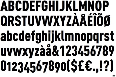 Identifont - FF DIN Condensed Black