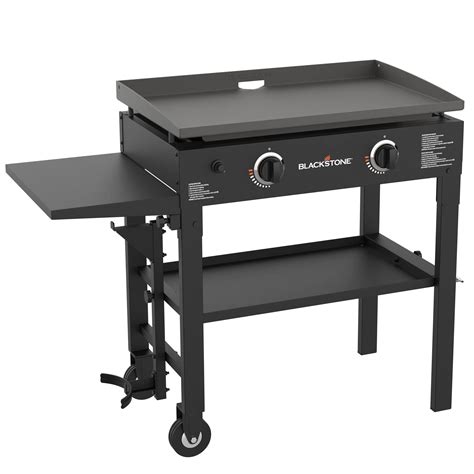 Blackstone Flat Top Gas Grill Griddle 2 Burner Propane Fuelled Rear Grease Management System ...