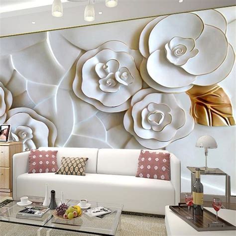 15 Best Ideas Flowers 3d Wall Art