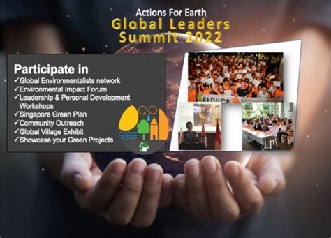 Actions for Earth – Global Leaders Summit 2022 - Hemispheres Foundation