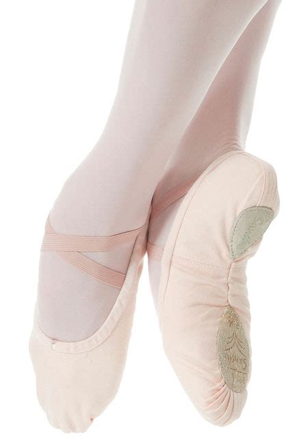 Pink Canvas Ballet Shoes - Porselli Dancewear