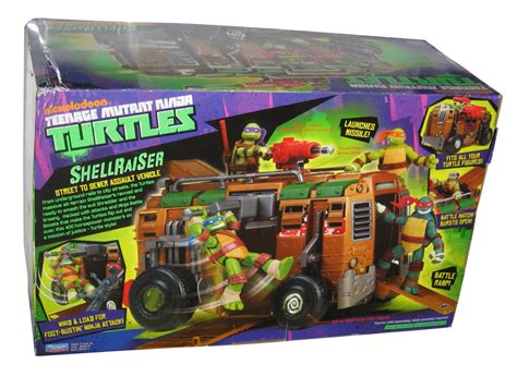 Teenage Mutant Ninja Turtles TMNT Shellraiser Playmates Toy Vehicle - Walmart.com - Walmart.com