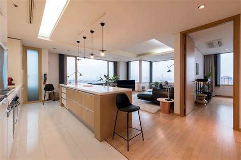 Bright Modern River View Coex Gangnam Apartments For Rent In Gangnam Gu Seoul South Korea Korean ...