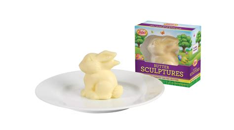 Adorable bunny butter sculptures are perfect for your Easter table