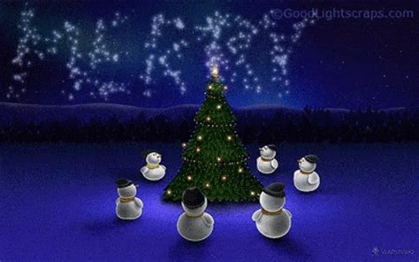 Animated Merry Christmas Flashing Christmas Lights GIF | GIFDB.com