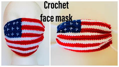 How to make a crochet face mask quick and easy/DIY tutorial crochet ...