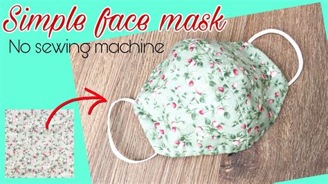 Make Mask very simple way | Face Mask Sewing Tutorial | DIY FACE MASK 😷 ...