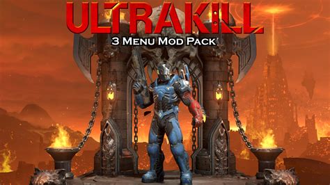 ULTRAKILL 3 Menu Mod Pack at DOOM Eternal Nexus - Mods and community