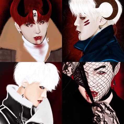 BTS VAMPIRE EVIL FANART SERIES | ARMY's Amino