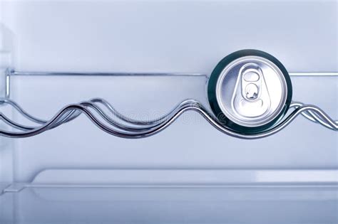 Cans of Soft Drink in a Refrigerator Stock Image - Image of refreshment ...