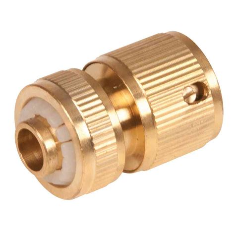 Brass Garden Hose Quick Connector Hose Pipe End | Stevenson Plumbing & Electrical Supplies