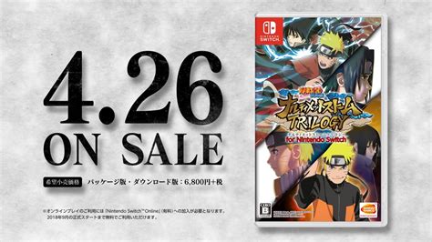 Naruto Shippuden: Ultimate Ninja Storm Trilogy Switch debut trailer