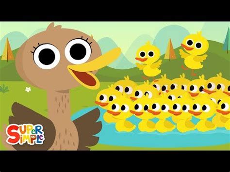 500 Ducks Song Lyrics For Kids Videos Super Simple Songs