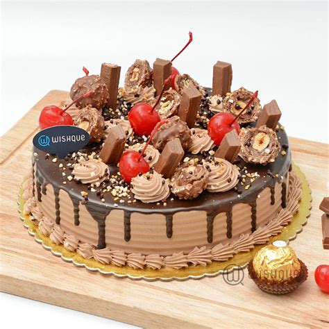 Chocolate Delight Drip Cake - Wishque Cakes | Wishque