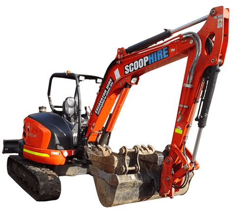 5.5t Kubota Excavator Hire in Melbourne. Pickup or Delivery