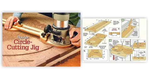 DIY Router Circle Cutting Jig • WoodArchivist