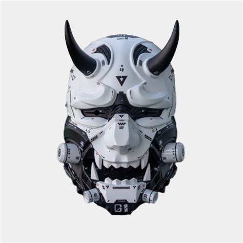 LIMITED EDITION Cyberpunk Oni Mask - Only 7 Left | Worldwide Shipping Included – CYBER TECHWEAR