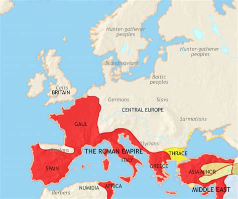 Map of Europe, 500 BCE: History at the time of the Greeks | TimeMaps