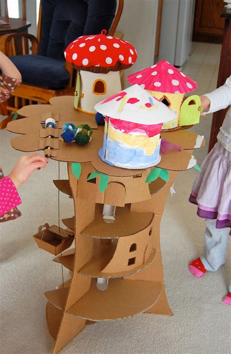 70+ Cool Homemade Cardboard Craft Ideas