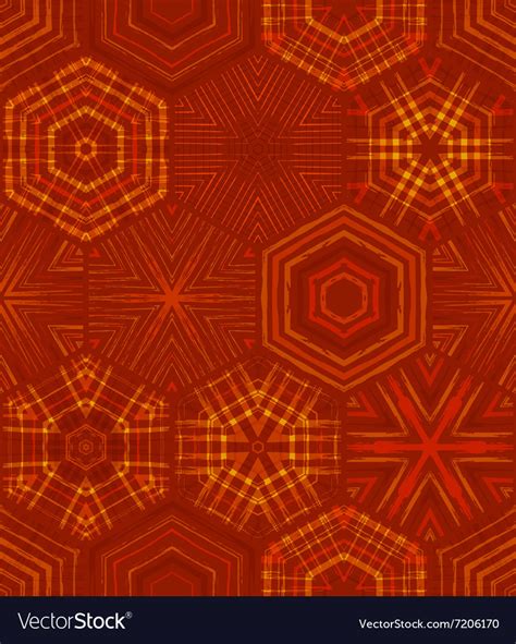 Seamless red ethnic textile pattern Royalty Free Vector