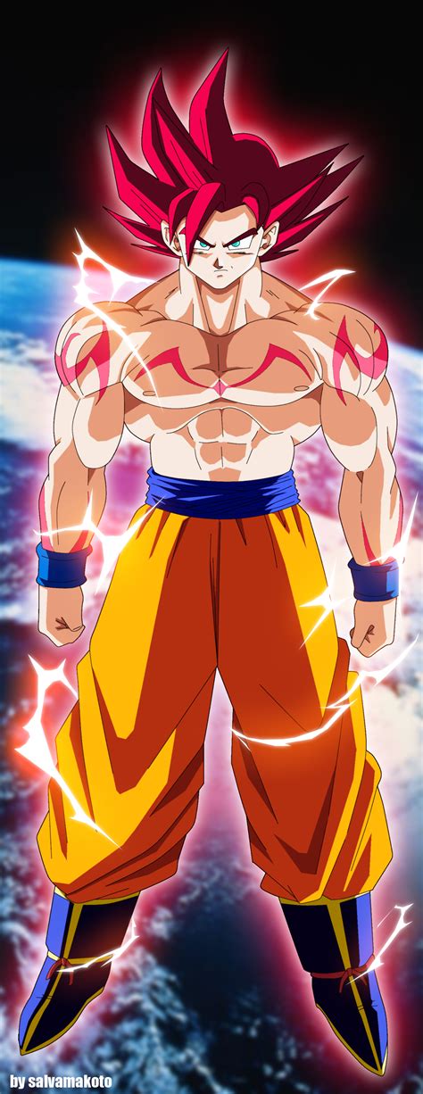 Image - Super Saiyan God Goku.png | Dragon Planet Wiki | Fandom powered by Wikia